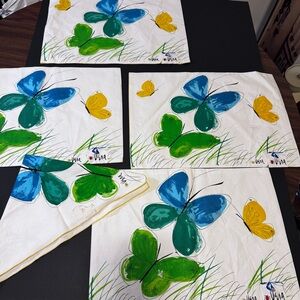 Vera Neumann 4 placemats 1 napkin‎ NEVER USED